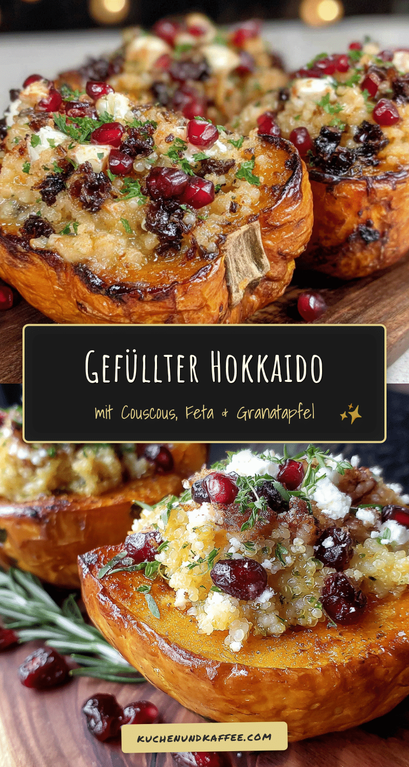 gefüllter Hokkaido-Kürbis mit Couscous recipe