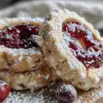 Beste Haselnuss-Linzer Plätzchen mit Preiselbeerfüllung - featured image
