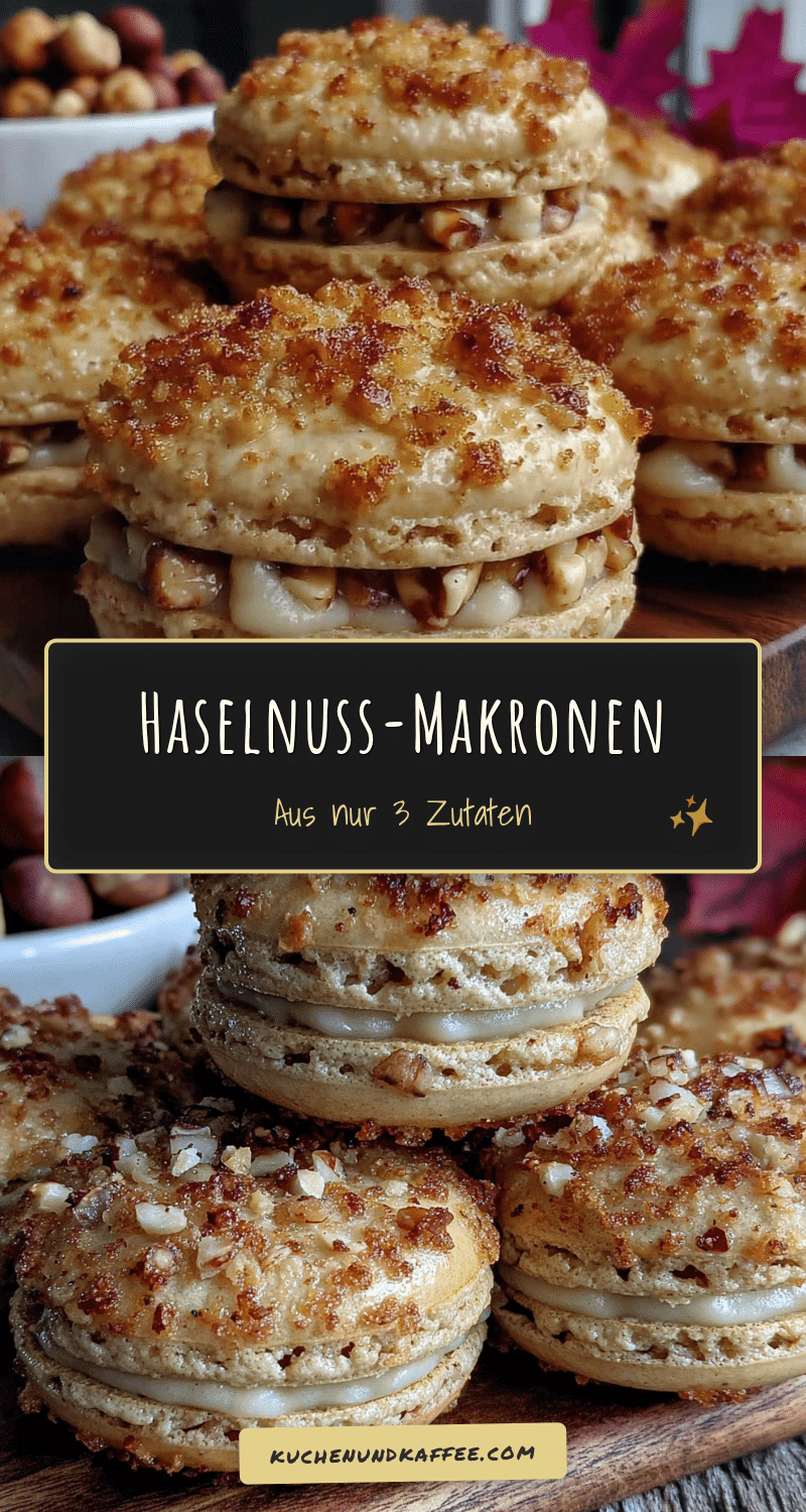 Haselnuss-Makronen recipe