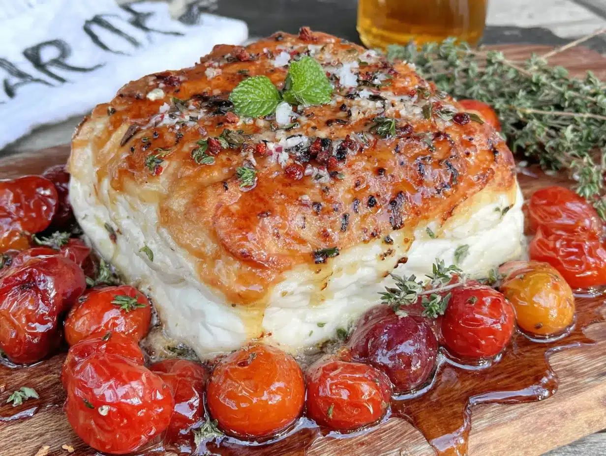 Knusprige Airfryer Feta-Päckchen mit Honig preparation steps