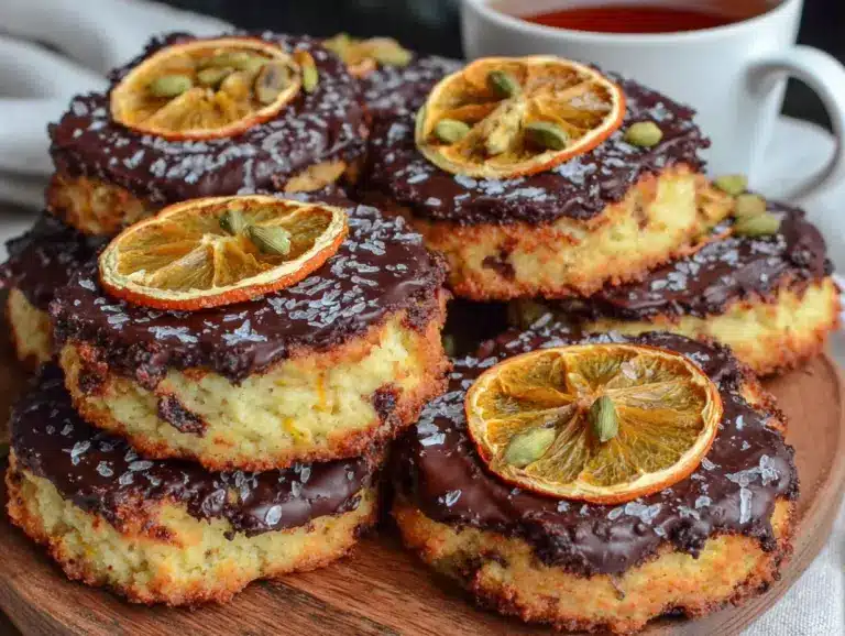 Orangen-Plätzchen mit Schokolade und Kardamom - featured image